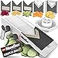 Mueller Austria Multi Blade Adjustable Mandoline Cheese/Vegetable Slicer, Cutter, Shredder with Precise Maximum…