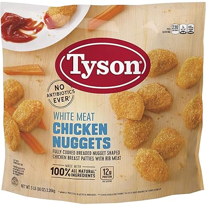 Evaxo Chicken Nuggets Frozen 5 Lbs Amazon Com Grocery
