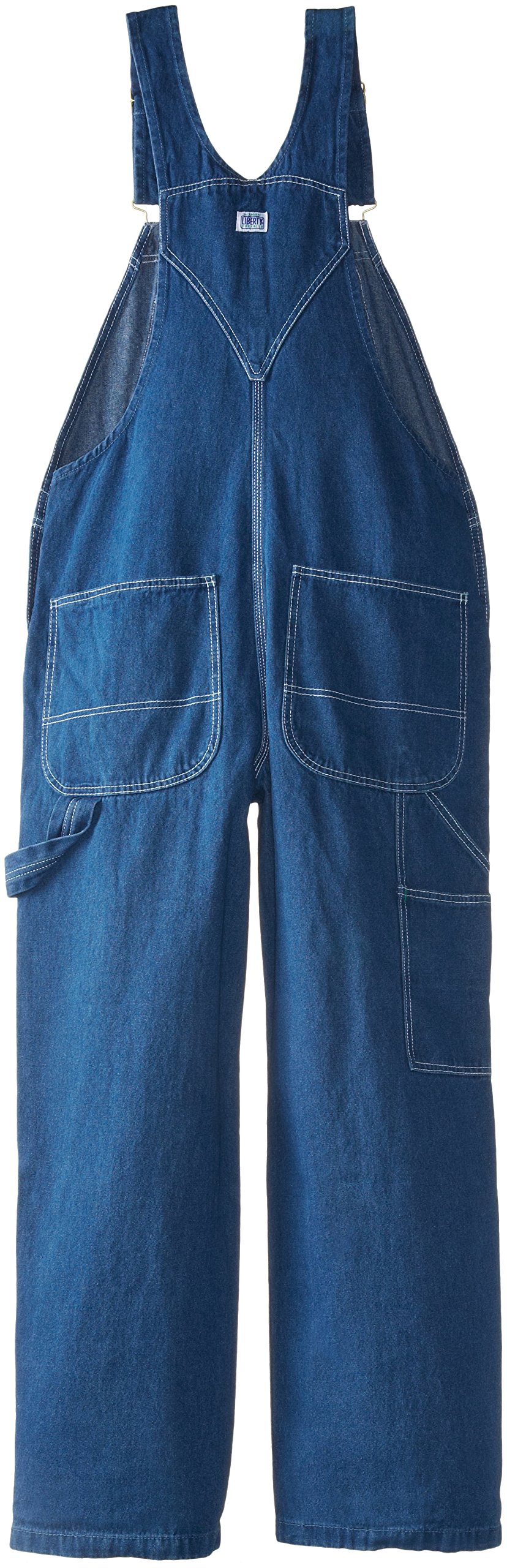 liberty stonewashed bib overalls