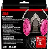 3M P100 Performance Mold & Lead Paint Removal Respirator, Medium Size, NIOSH-APPROVED P100 Rated Filter, Carbon Layer Helps Reduce Odor Nuisance, Lightweight, Adjustable Head Straps (6297P1-DC)