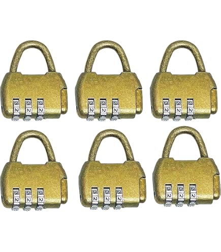 OZXNO 2 Pcs Vintage Password Padlock Retro Combination Lock OZXNO 2 Pcs Vintage Password Padlock Retro Combination Lock