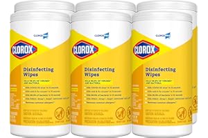 CloroxPro Clorox Disinfecting Wipes, Lemon Fresh, 75 Count (Package May Vary)