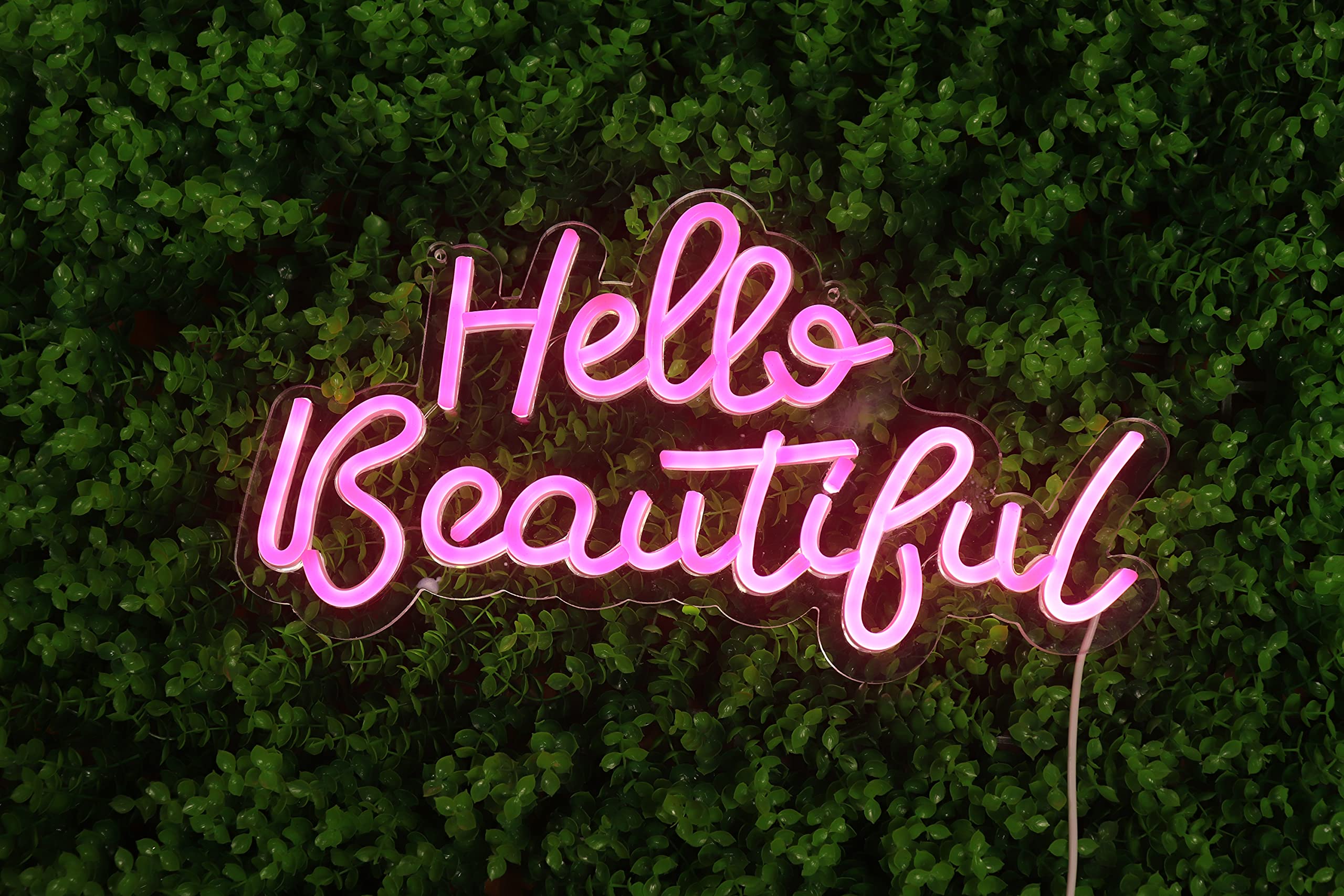 LED Neon Sign Night Light for Wall Party Décor Bedroom Room Bar Wedding Home Birthday Art Decoration Christmas with USB Chain Light modulator 5v