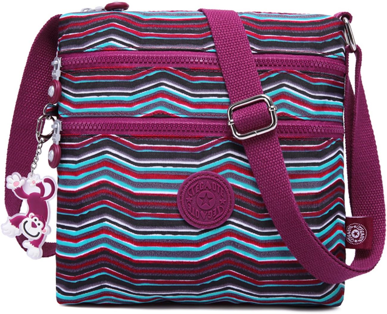 Foino Fashion Bag Shoulder Bag Women Travel Bags School Bags Sports Bag Lightweight Vintage School Book Travel Bag for Tablet Bag Design, various, Medium