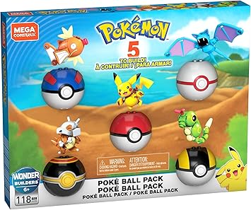 Amazon.com: Mega Construx Pokémon Poké 