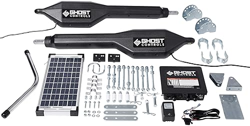 front facing ghost controls tds2xp solar gate openers