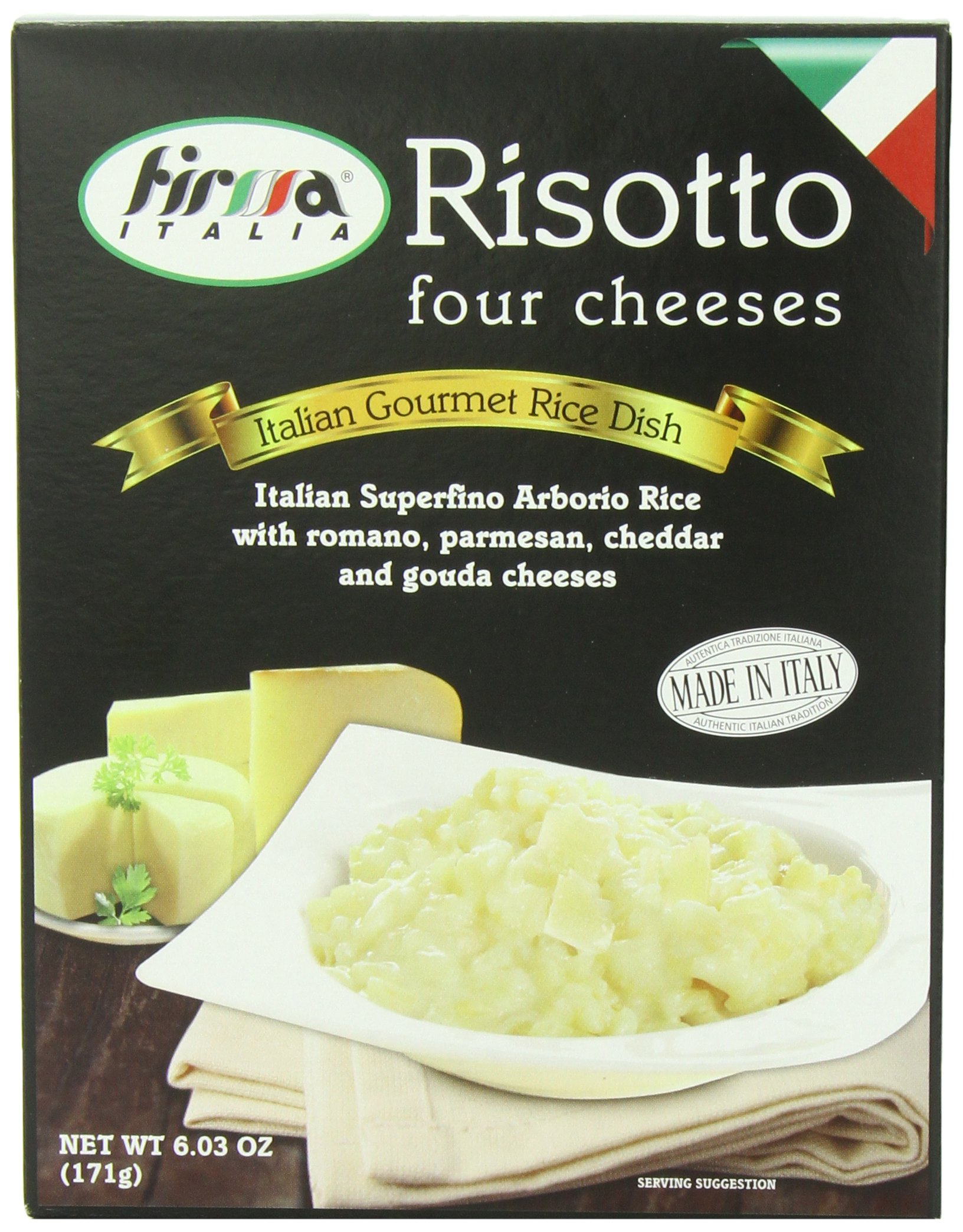 Galleon Firma Italia Risotto, Four Cheeses, 6.03 Ounce (Pack Of 6)