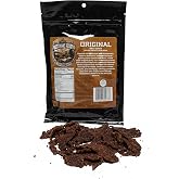 Woodsman's Reserve Original recipe brisket beef jerky.
