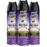 Hot Shot Pyrethroid-Resistant Bed Bug Killer, 17.5 Oz, 3 Pack | Kills Bed Bugs, Bed Bug Eggs &amp; Crawling Insects, For Indoor Use on Mattresses, Carpet &amp; More, Controls up to 3 Weeks*