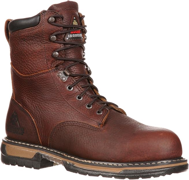 rocky ironclad steel toe waterproof work boots