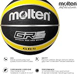 Molten BGR5-VY Premium Rubber Basketball Size 5 Black Yellow Indoor Outdoor view 2