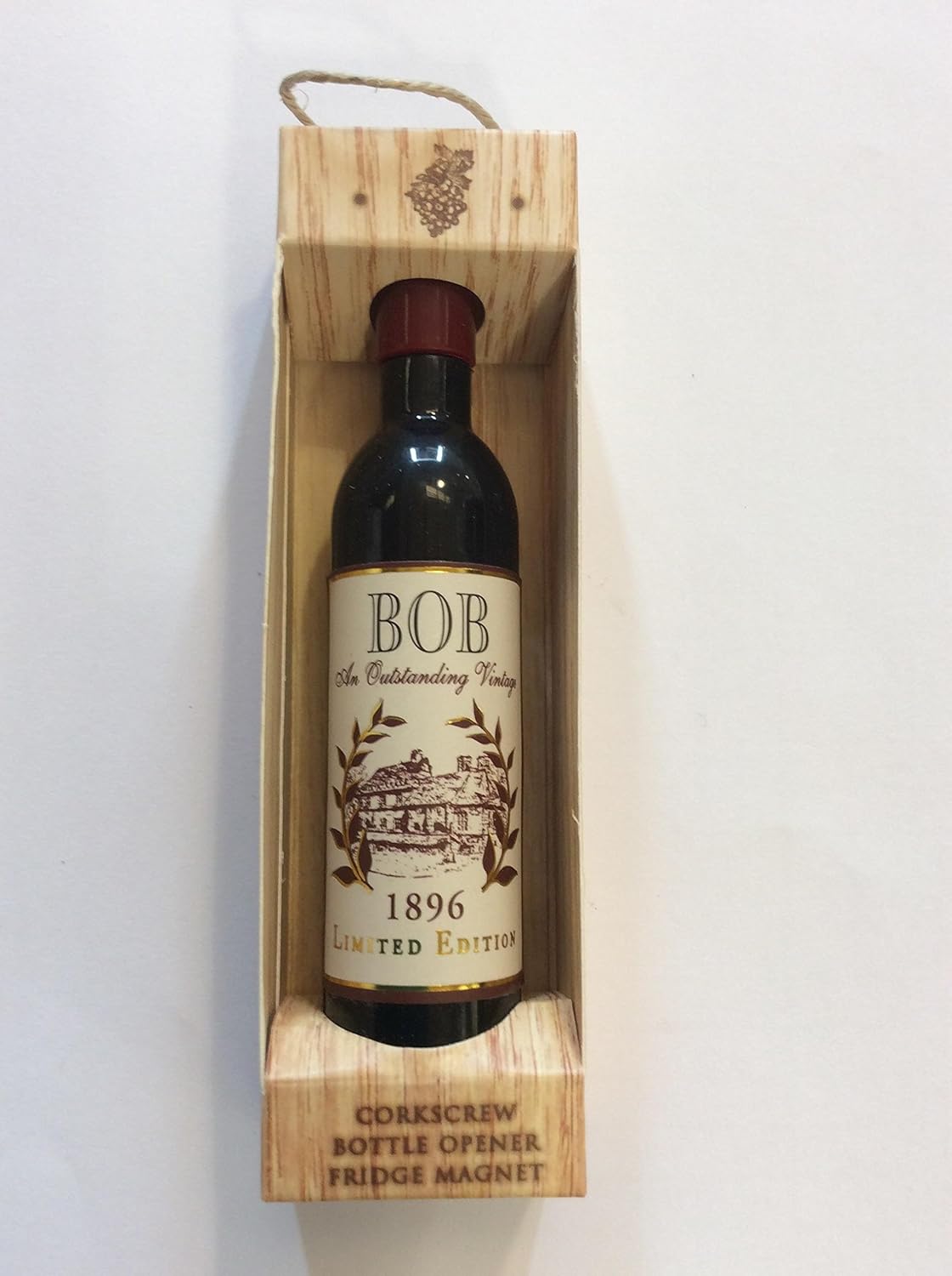 Bob en forma de botella de vino sacacorchos abridor de botellas ...