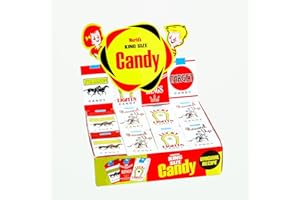 NASSAU CANDY World's King Size Candy 'Cigarettes',0.01 oz,24 Case