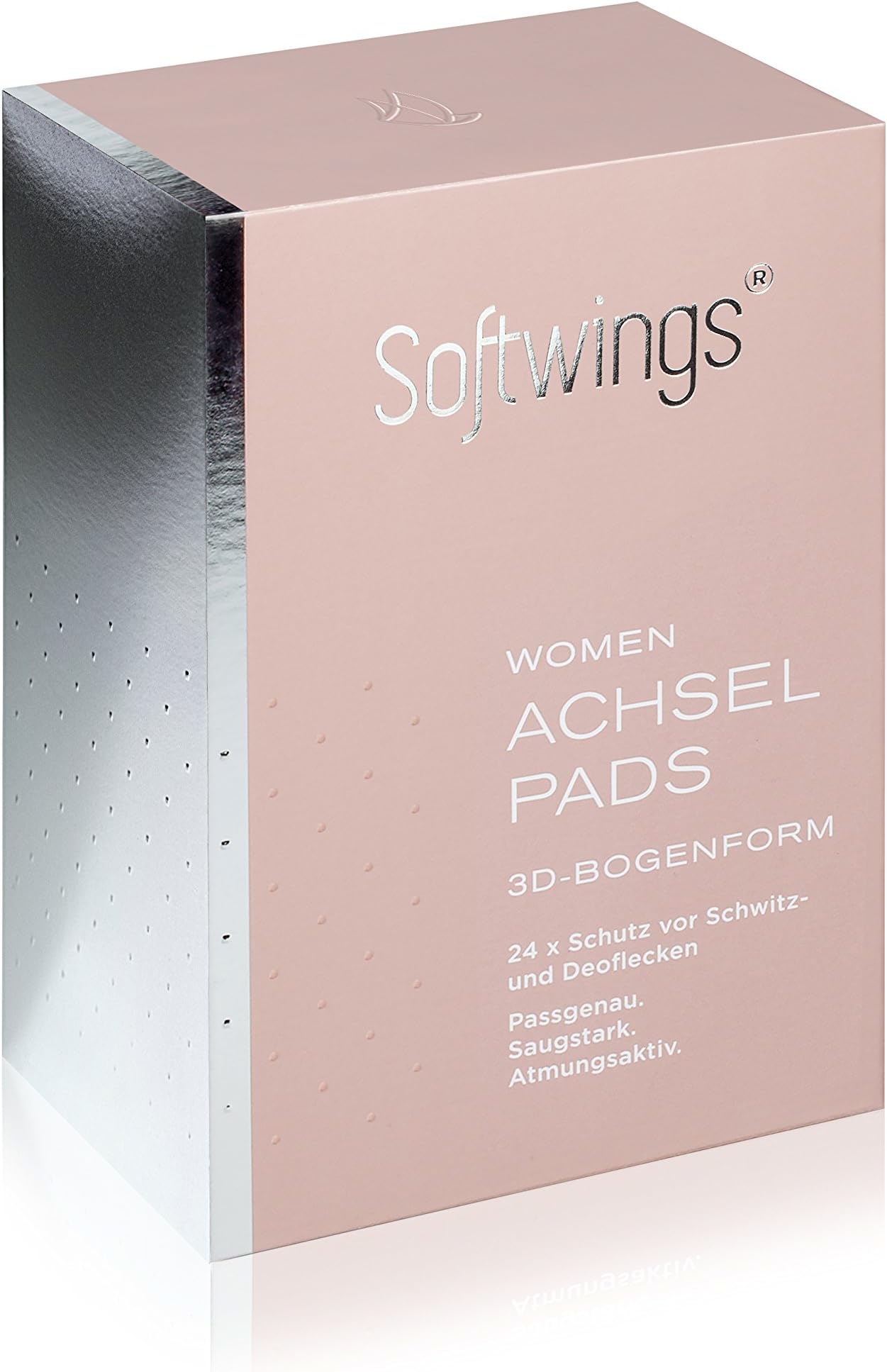 Softwings underarm sweat pads / dress shields for Women 24 pieces, velvety, perfect fit