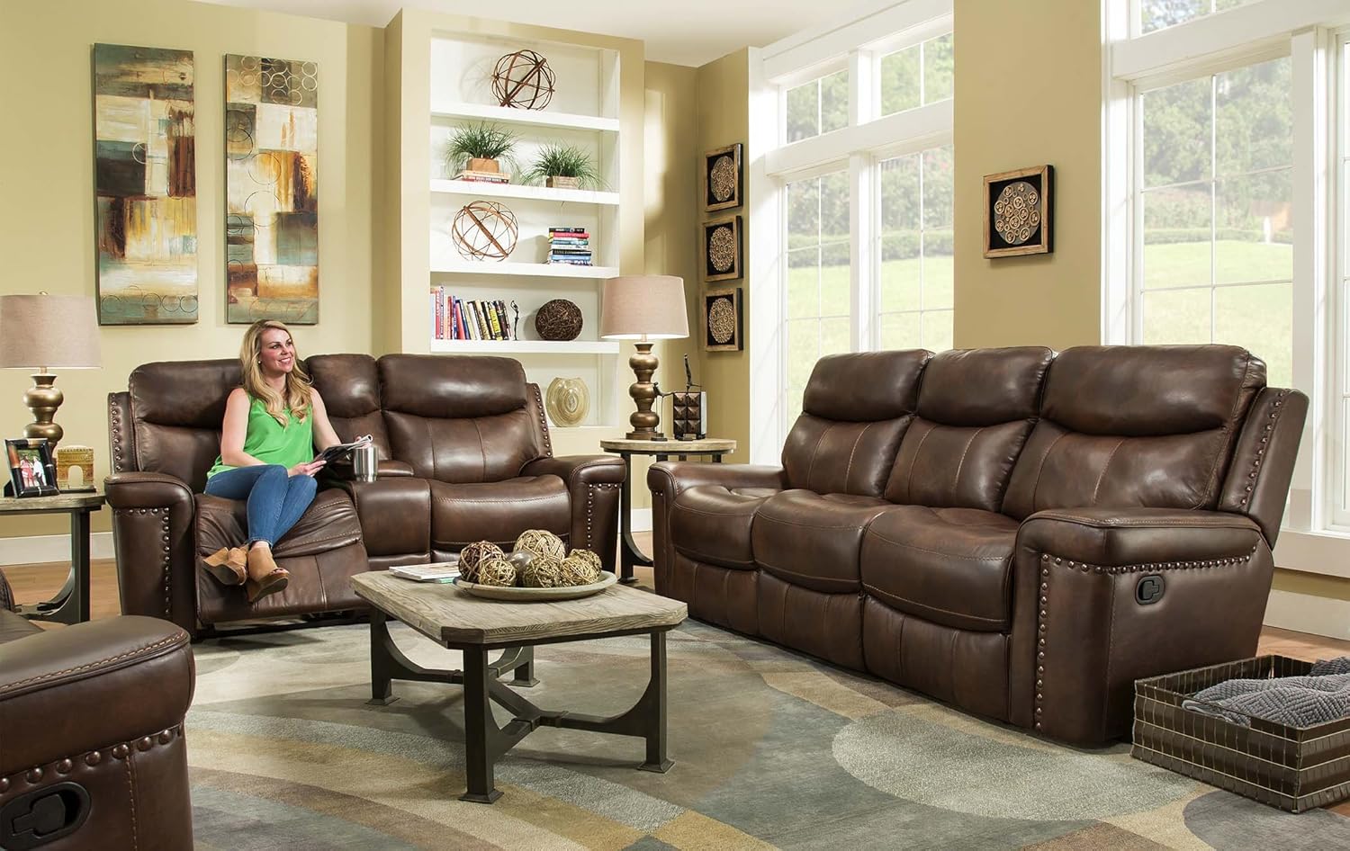 Cambridge Living Room Furniture Brown Furniture & Decor