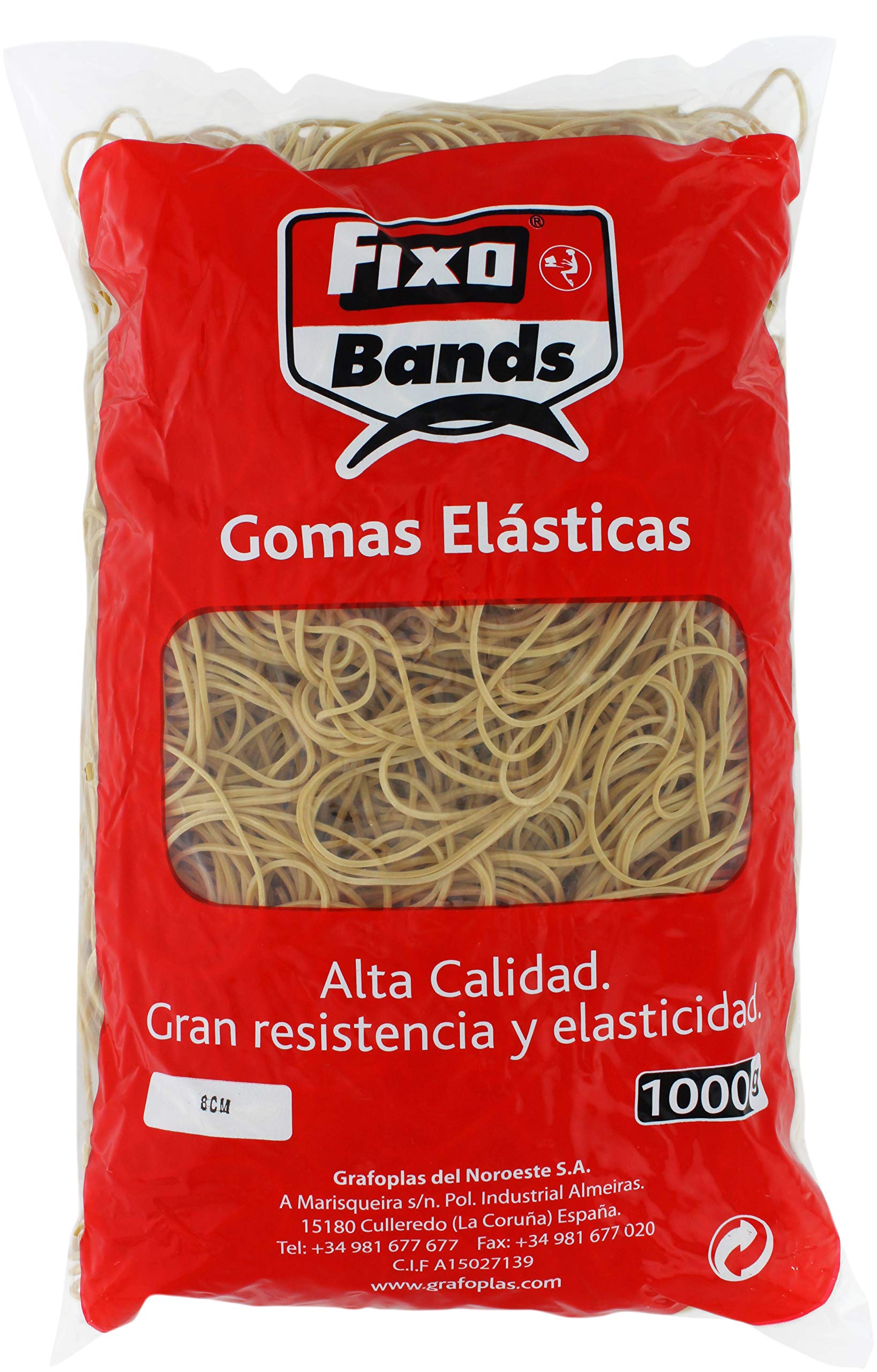 Fixo Bag 1 kg Elastic Rubber No8