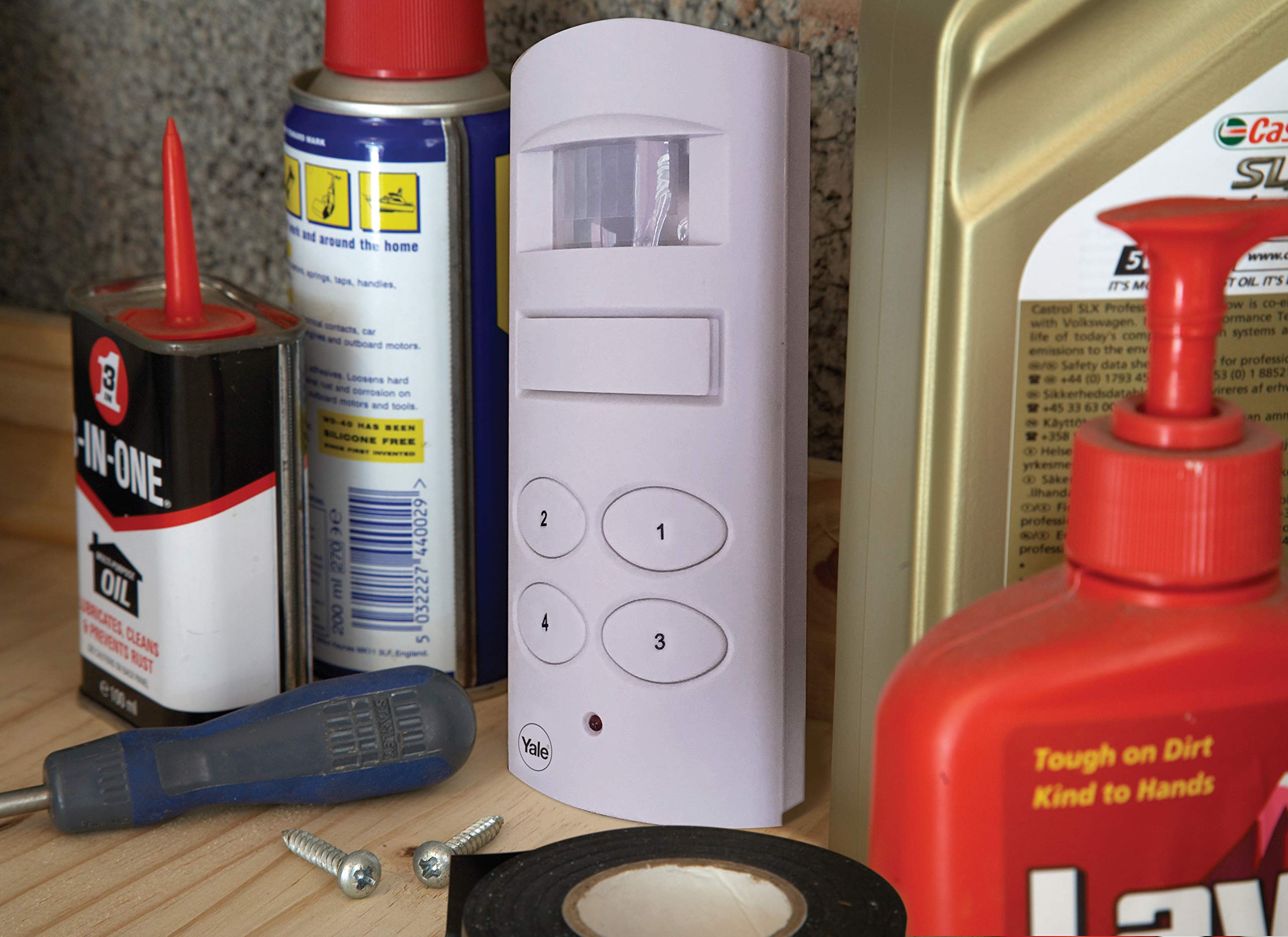 Yale SAA5015 Wireless Alarm, Protects Sheds, Garages, Caravans and