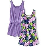 The Children's Place Girls' Sleeveless Summer Romper