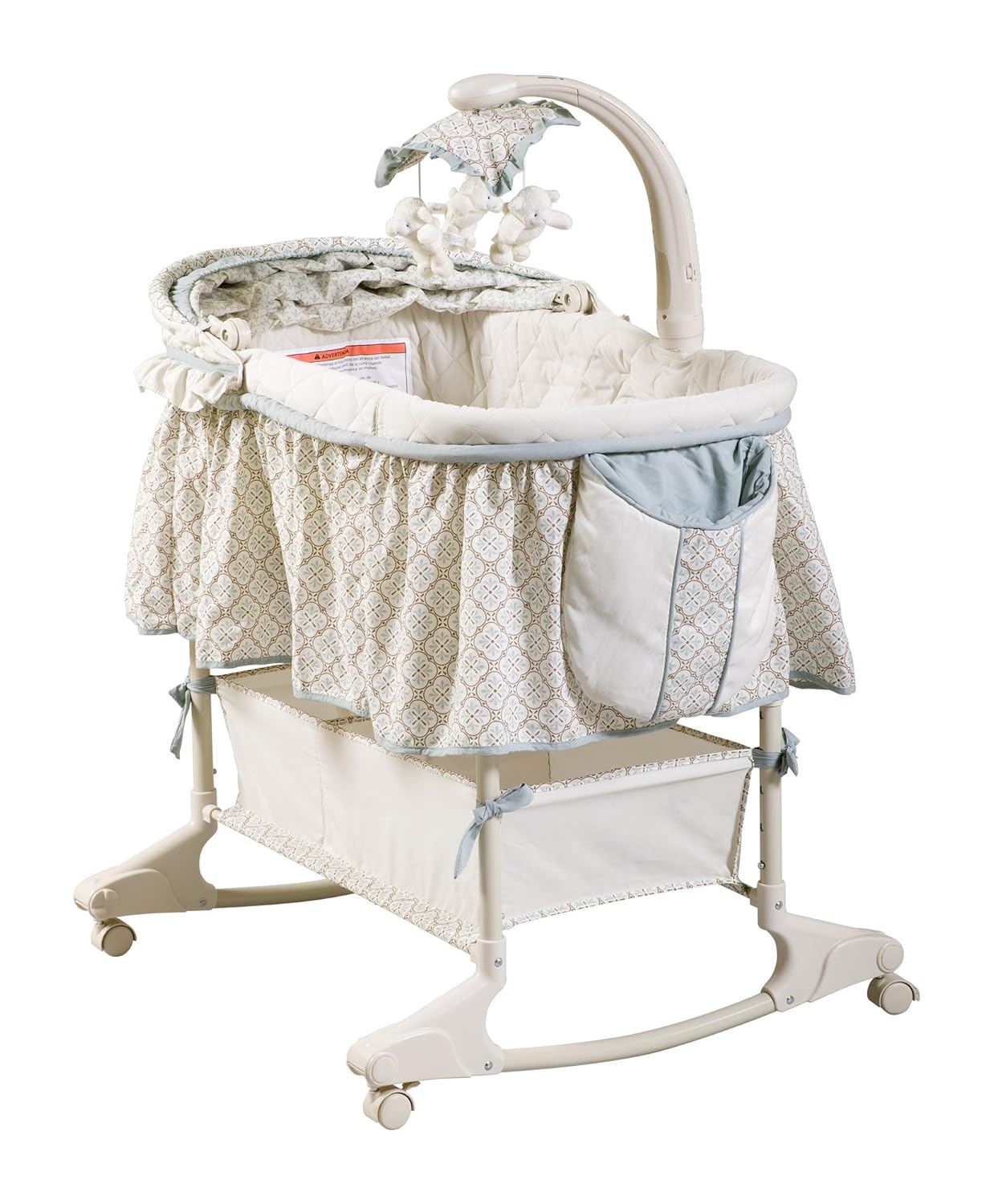 delta children rocking bassinet