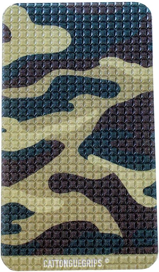 CatTongue Grips: Phone Grip - Tom Cat: 2.5” w x 5” Tall - Non-Slip Design - Functional & Durable - Comfortable & Grips on Everything - Easy to Apply and Remove - No Added Bulk - Recyclable