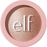 e.l.f. Halo Glow Silky Powder Highlighter, Long-Lasting Luminous Face Finish, Cake-Resistant With Micro-Shimmer, Vegan &amp; Cruelty-Free, Blush Money