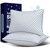 LOVELYREST Memory Foam Pillows 2 Pack – Adjustable Loft Cooling Pillows King Size Set of 2 for Sleeping, Firm, Supportive, and Breathable Design for Hot, Side, Back, and Stomach Sleepers