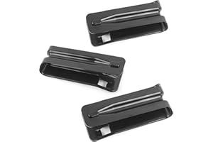 Red Hound Auto 3 Rear Seat Bumper Cushion Brackets Anti-Rattle Compatible with Chevrolet GMC Silverado Sierra Crew Cab 1500 2008-2013, 2500 2008-2014 Driver or Passenger Sides Fix Replacement