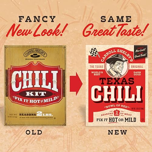 Carroll Shelby Chili Kit Box Of Chili Mix Carroll Shelby's