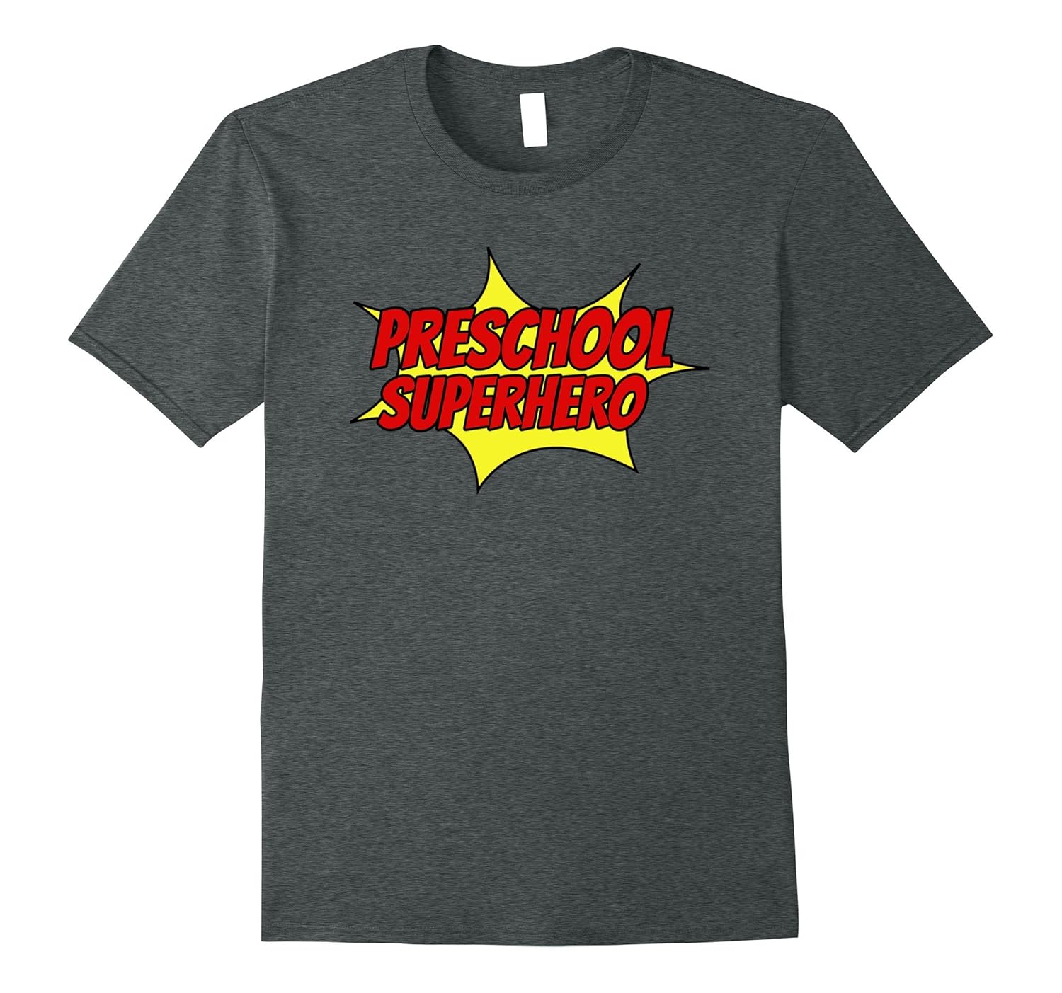 PRESCHOOL SUPERHERO Fun Cool Kid Teacher School Cute T-Shirt-ANZ