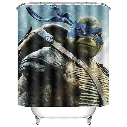 Bath Teenage Mutant Ninja Turtles Bath Decor Waterproof Shower
