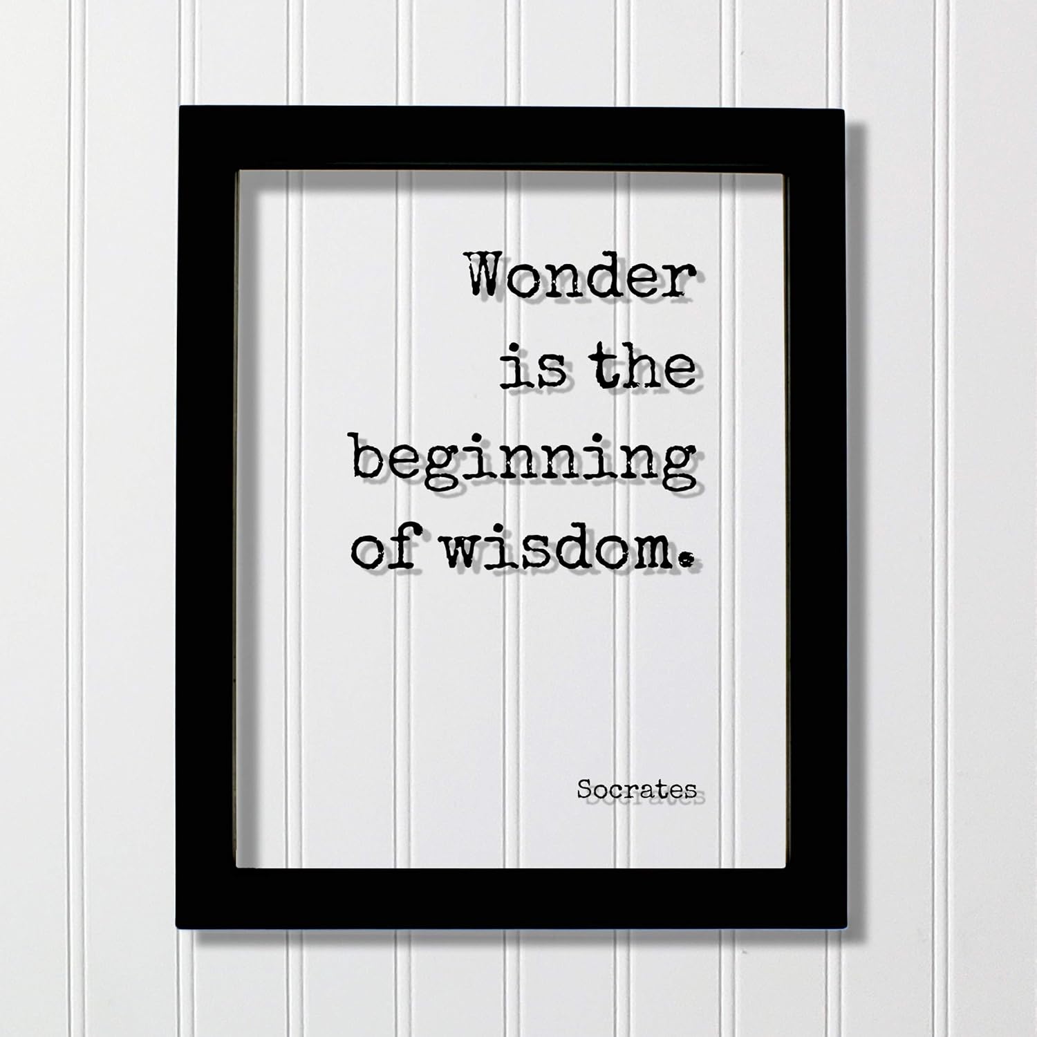 knowledge is the beginning of wisdom