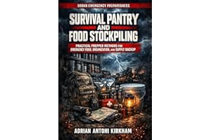 Survival Pantry and Food Stockpiling: Practical Prepper Methods for Emergency Food, Organization, and Supply Backup (Urban Em