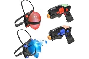ArmoGear Laser Tag Shooting Game | 2 Pack Kids Laser Tag Balloon Battle | Indoor and Outdoor Target Shooting Toy | Ideal Gift for Boys Ages 8 Plus | Laser Tag Sets| Perfect Sports Gifts for Boys