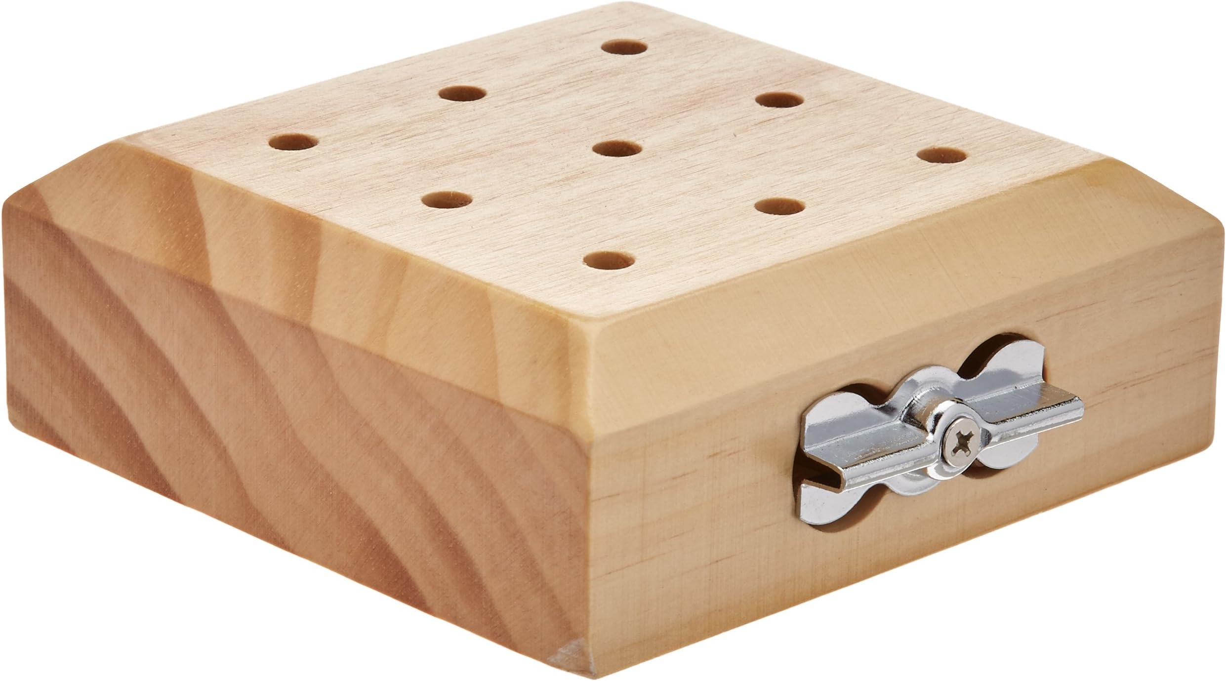 Jamar 40367 9-Hole Wooden Pegboard, Peg Test and Pegs to Improve Fine Motor Coordination & Finger Dexterity, Hand exercise Test for Rehabilitation & Occupational Therapy to Improve Motor Skills