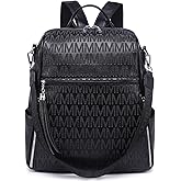 MARCO M KELLY Vegan Leather Backpack Purse for Women, Anti-Theft Travel Backpack Bag with Tassel, Convertible Shoulder Handbag