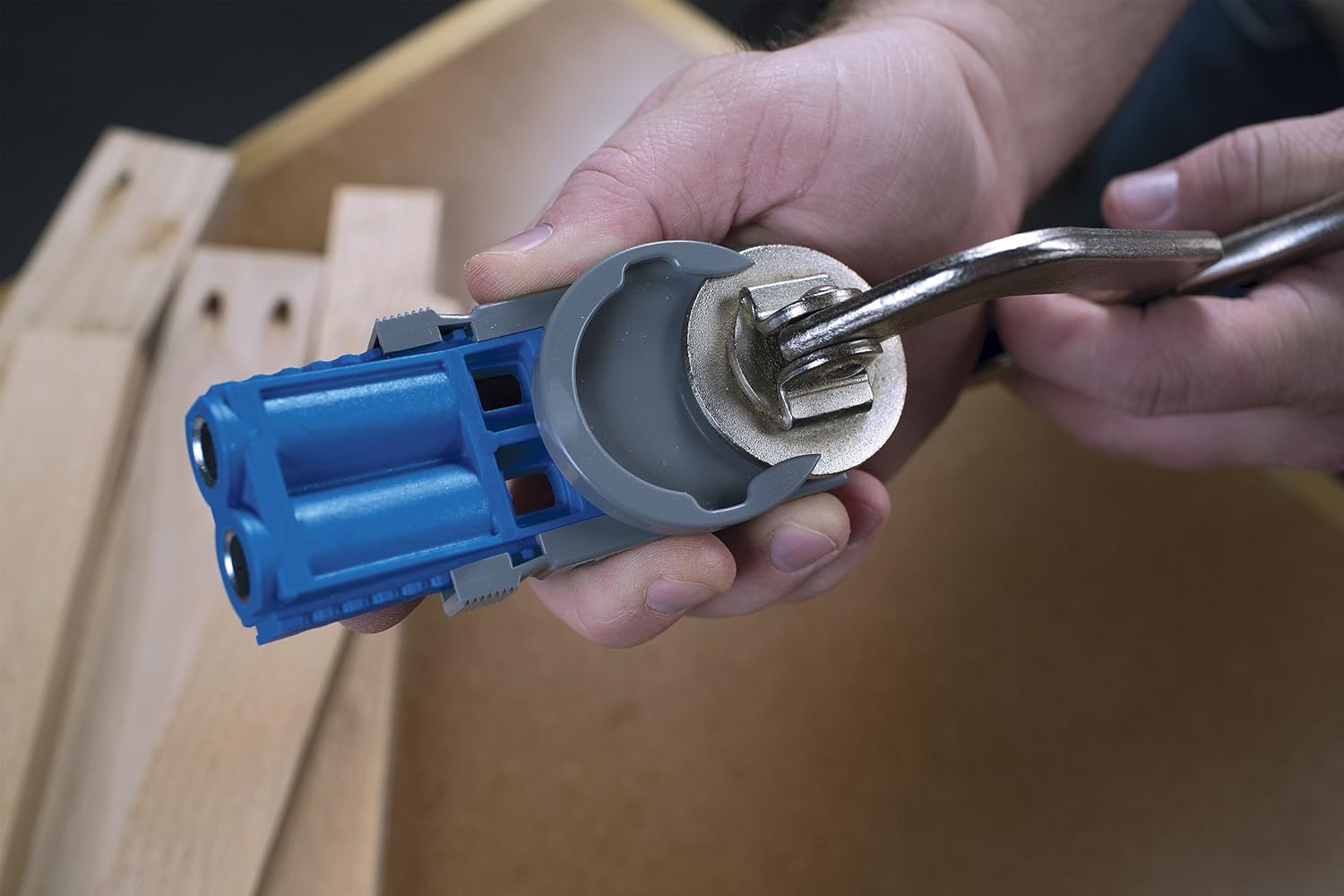 KREG R3 Jr. Pocket Hole Jig System, Blue - - 