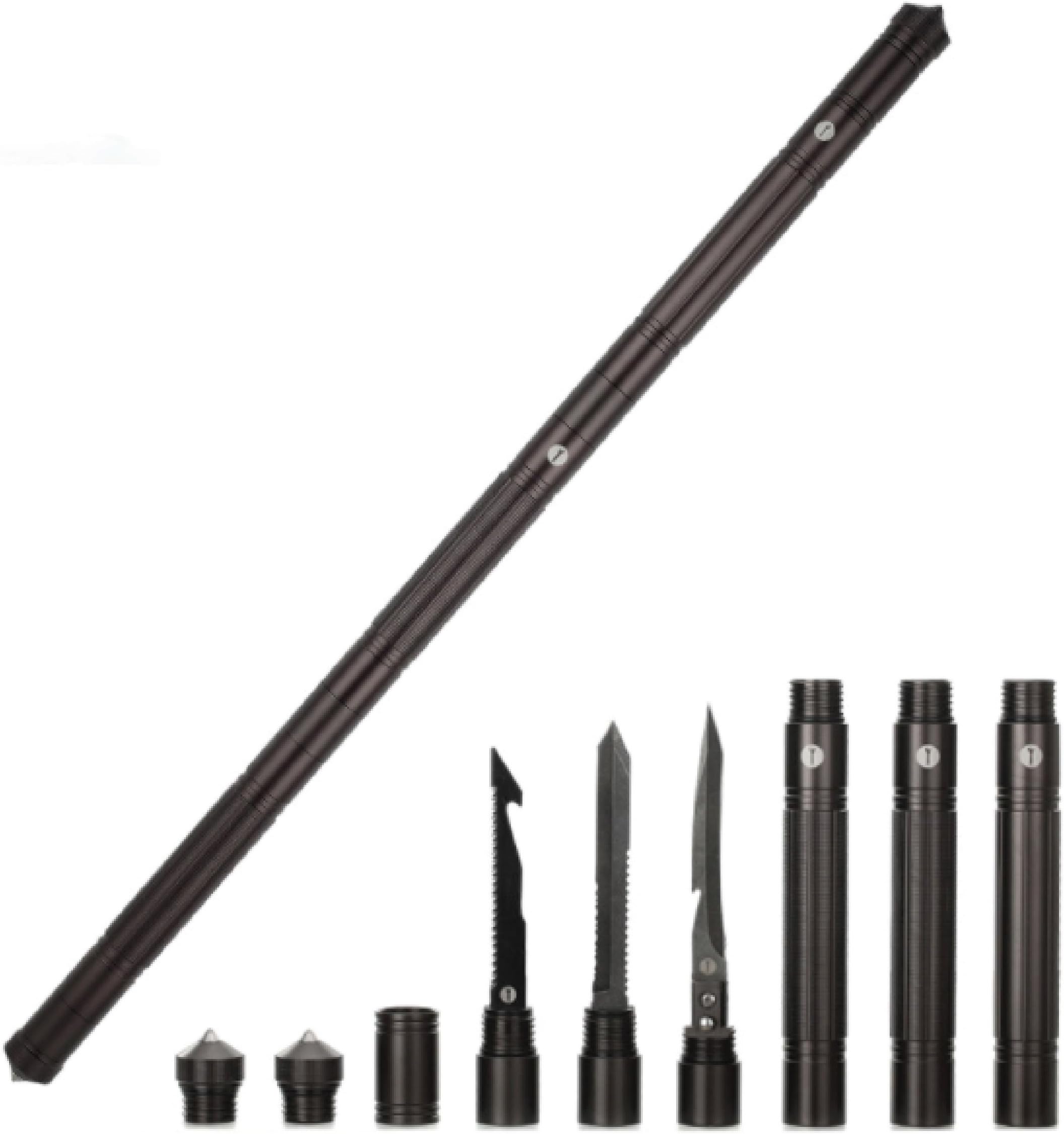 Outdoor Camping Defense Stick Safety Multi-Functional Home Rod Hiking Survival Tool