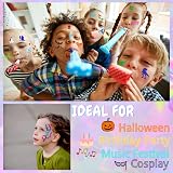 Lubibi Glitter Tattoos Kit for Kids 24 Colors Stencils Markers Party Favors view 7