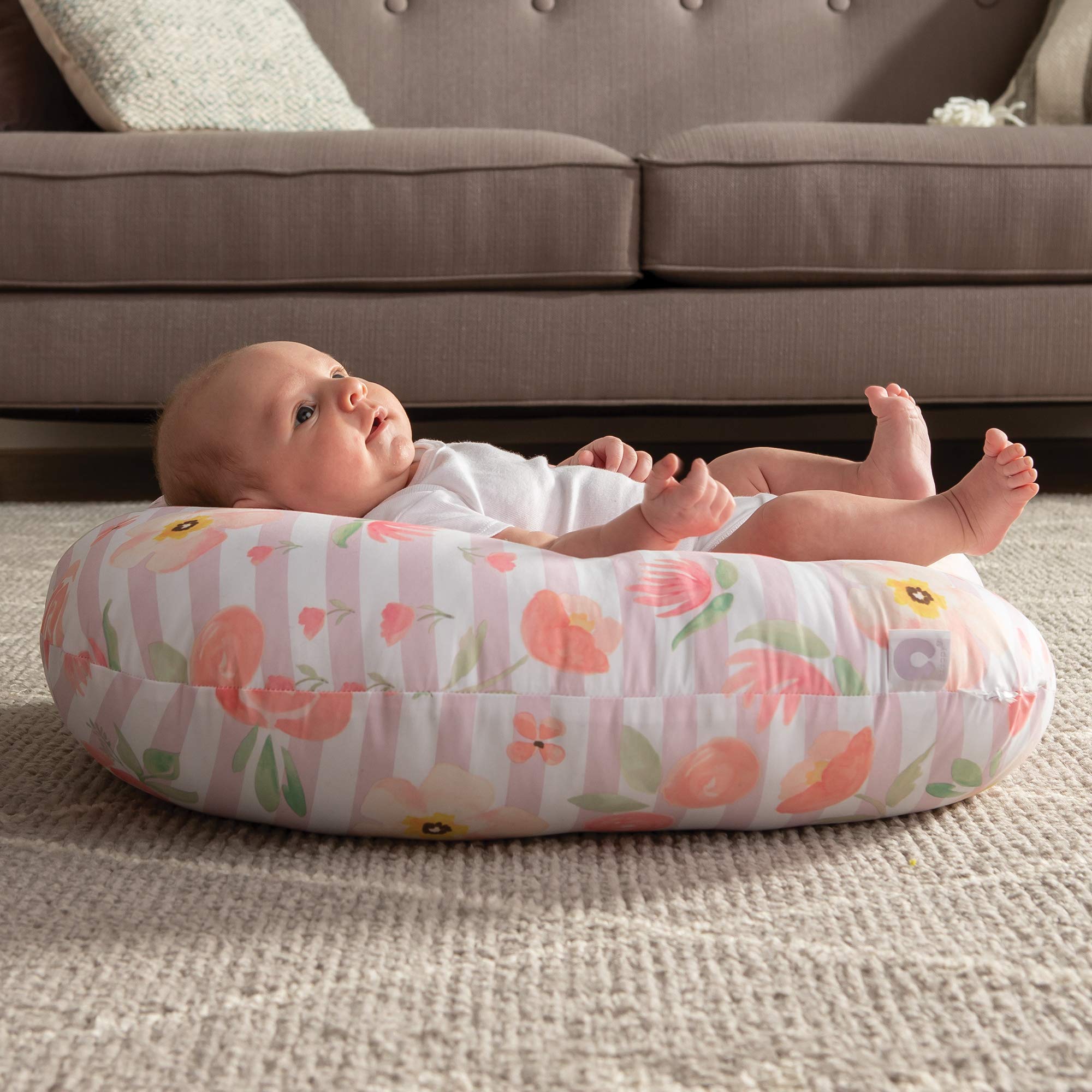 Buy Boppy Newborn Lounger—Original Lightweight Plush Chair with