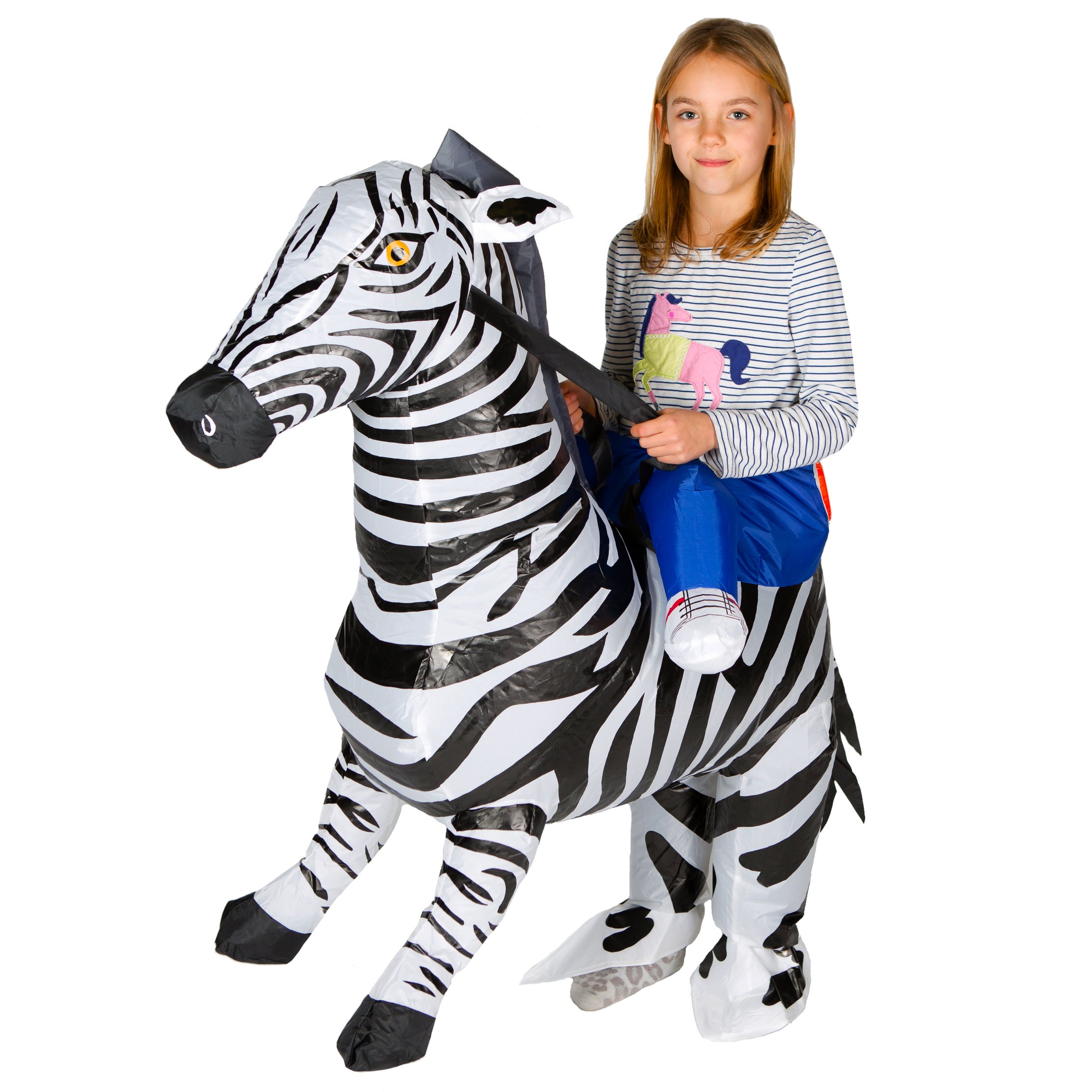 Bodysocks® Inflatable Zebra Costume (Kids)