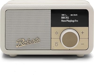 Roberts Revival Petite2 Digital Radio FM DAB DAB+ Bluetooth Pastel Cream