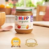 HiPP Organic Apple & Pear Baby Food Jar 6+ Months 125g Pack of 6 view 2