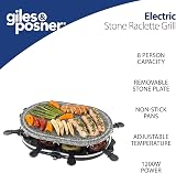 Giles & Posner Electric Stone Raclette Grill 8-Person 1200 W view 2