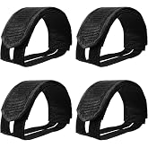 Outus Kids Pedal Straps for Bike, 2 Pairs, Toddler Bicycle | Secure Foot Grip, Adjustable Hook and Loop, Nylon Webbing, Balance Bike Compatible, 2 Pairs Included