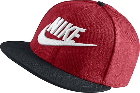 red nike snapback