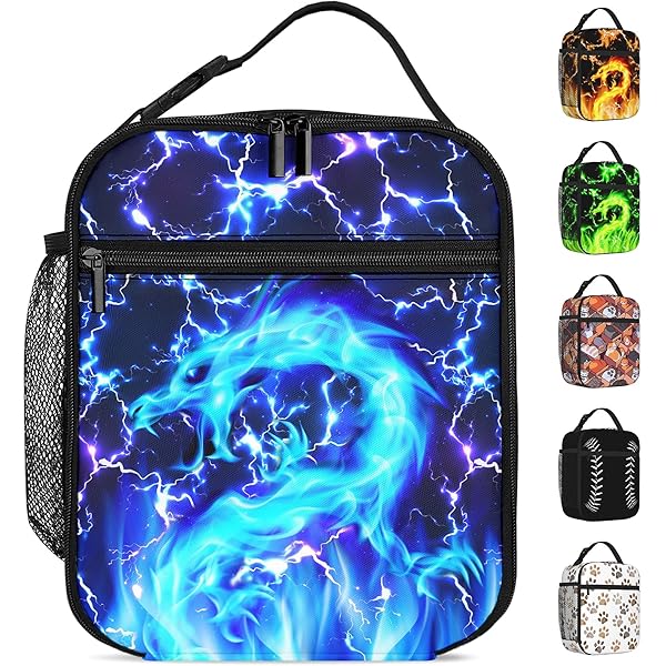 Amazon.com | Blue Dragon Backpack Cool Lighting Bookbag for