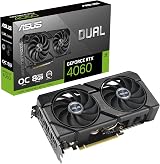 ASUS GeForce RTX 4060 DUAL EVO 8G OC Graphics Card 2535 MHz Boost PCIe 4 view 1