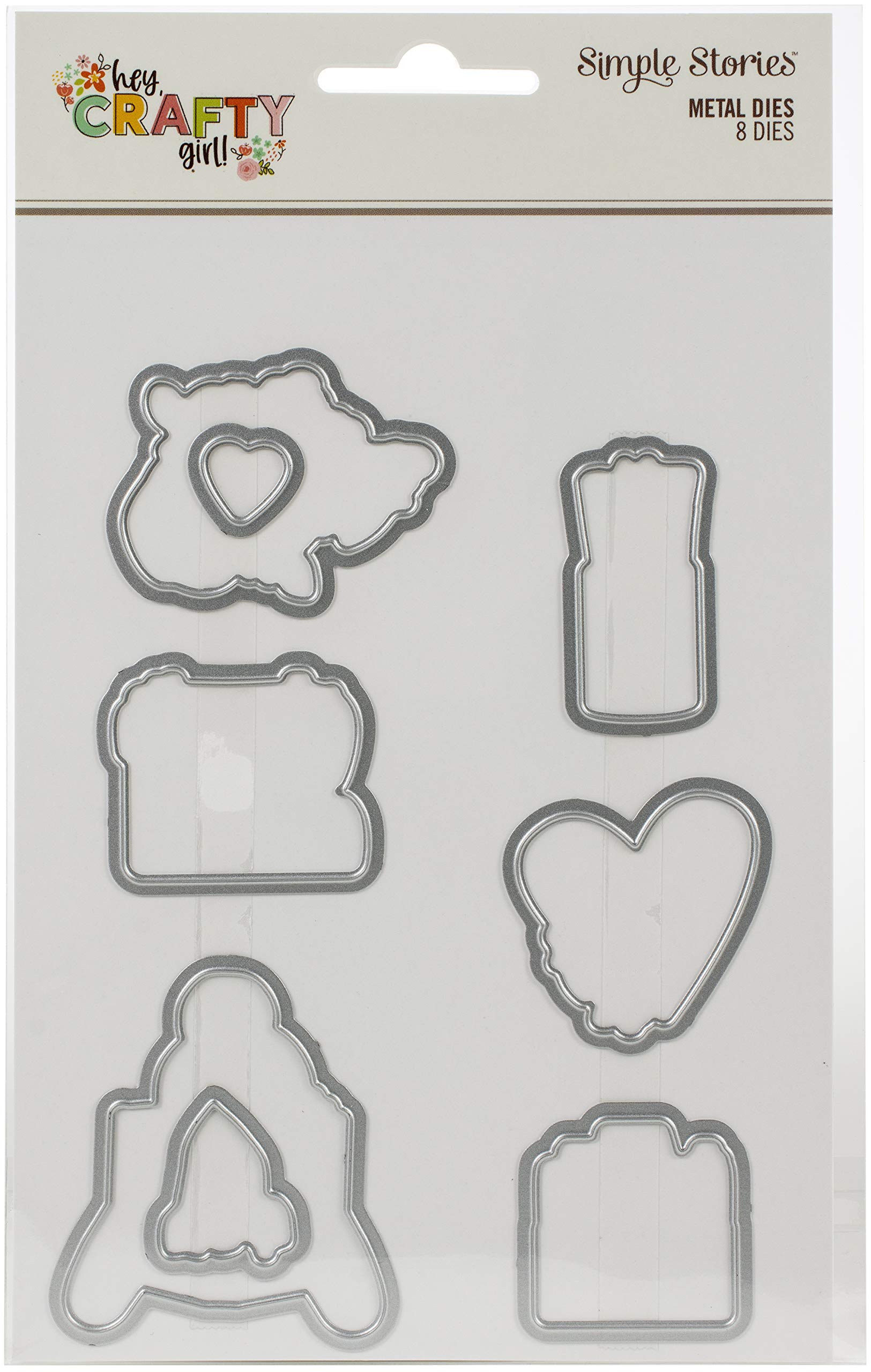 SIMPLE STORIES Hey Crafty GL Dies, One Size