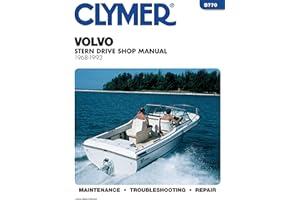 Clymer Volvo Stern Drive Shop Manual, 1968-1993