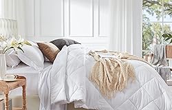NexHome Down Alternative Solid Comforter Set Queen